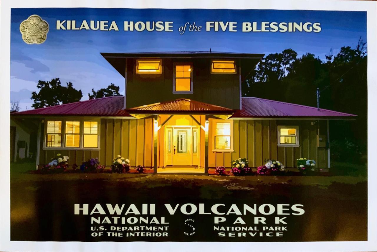 Kilauea House Bed and Breakfast Volcano Εξωτερικό φωτογραφία